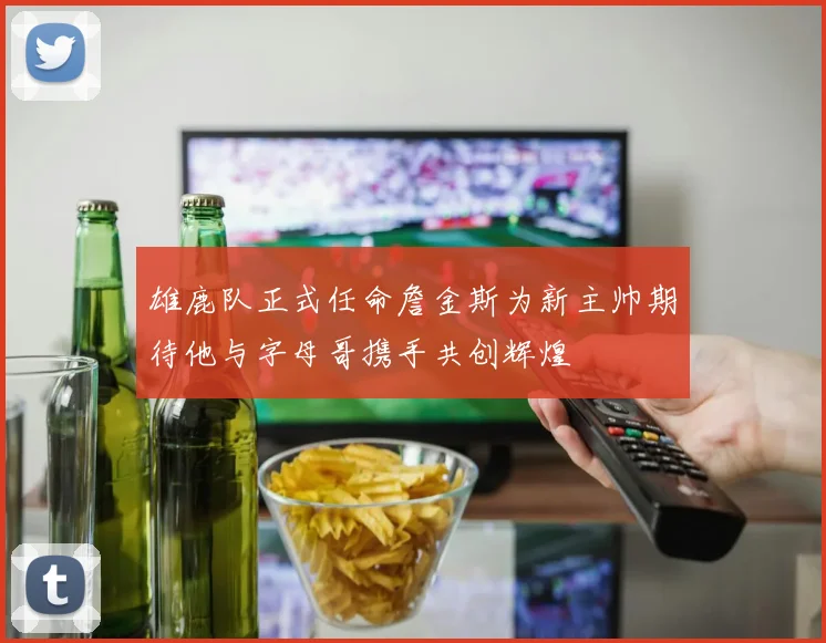 雄鹿队正式任命詹金斯为新主帅期待他与字母哥携手共创辉煌